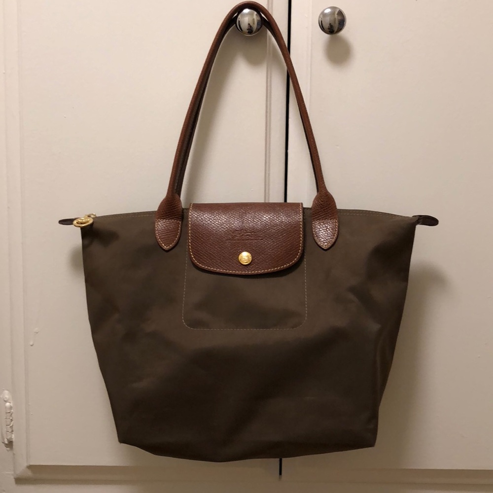 Longchamp Le Pliage Tote Bag, olive green (khaki)